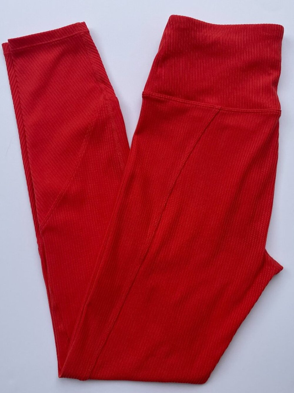 JoyLab High Rise Ribbed Leggings | Size XS | Orange